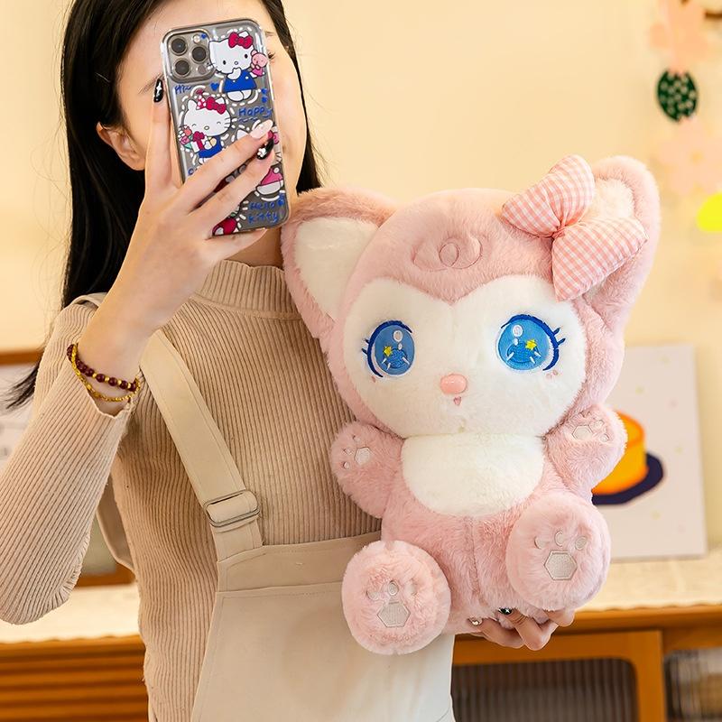 Cute Fox Plush Toy For Girls Cartoon Fox Stuffed Animal Doll Perfect Birthday Gift And Home Decor