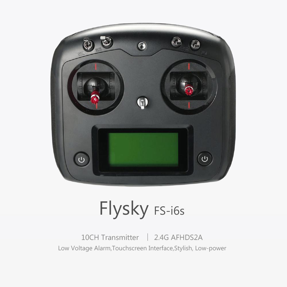 Flysky FS-i6s 2.4G 10CH AFHDS 2A Touchscreen Transmitter with FS-iA6B 6CH Receiver for Remote Control Airplane Helicopter Multicopter