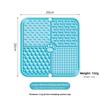 Slow Feeding Design Pet Lick Mat Suction Cup Slow Feeder New Silicone Mat  Slow Eating