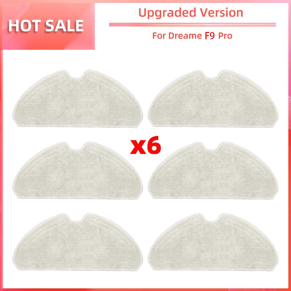 Compatible for Dreame F9 Pro Robot Vacuum Replacement Main Side Brush HEPA Filter Mop Pad Spare Parts Accessories