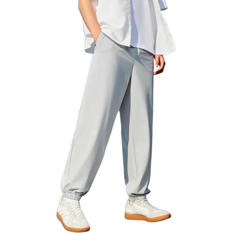 

Anta Sports Lifestyle Series Solid Color Mid-Rise Comfortable Breathable Versatile Jogger Knit Pants Men Bottoms Mud-Lime 952528303-4