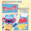 TOP TOY Disney "Hello, Stitch" Summer Day Series Plush Toy [1 Piece] Figure Plastic Model Premium Soft Vinyl Toy Stitch Character Birthday Christmas