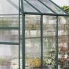 14 Pieces Polycarbonate Sheets, 121 x 61 x 0.4cm Twin-Wall Plastic Roofing Sheets, 10m² Replacement Greenhouse Panels, Waterproof and UV Protection
