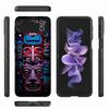 Aztec Maya Stone Phone Case For Samsung Z Flip 6 7 5G Z Flip 5 Galaxy Z Flip 3 4 5G ZFlip Shockproof Hard Cover TPU PC Coque Cap
