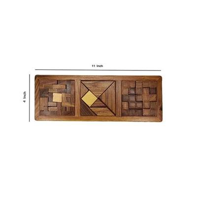27.94 cm Ahşap Bulmaca 3D Bulmaca Yetişkinler İçin Ahşap Bulmacalar Ahşap Oyuncaklar ve 3D, Bulmacalar Eğitici