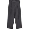 LESS Women's Lamb Wool Straight-Leg Trousers