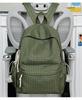 Schoolbag plaid schoolbag small fresh high school girl backpack college student lightweight simple computer bag campus student schoolbag