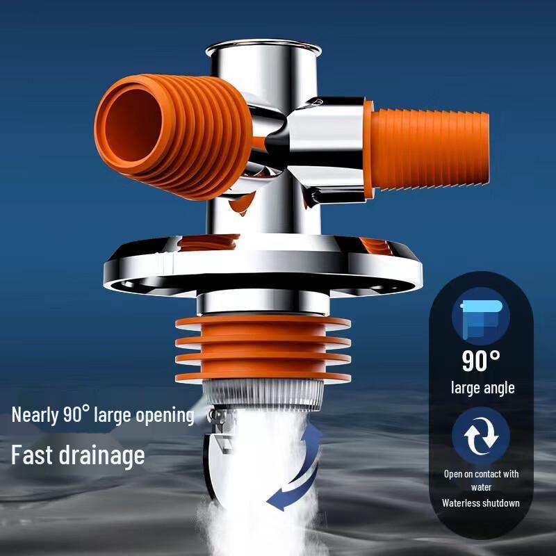 MDNG Multi-functional Washing Machine Floor Drain Adapter with Anti-Odor Core