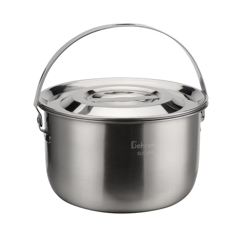Berens 304 Stainless Steel Lard Can