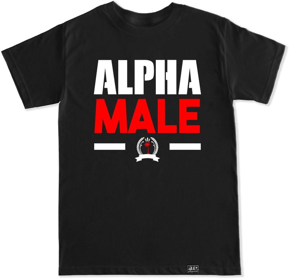 FTD Apparel Men s Alpha Male T Shirt S