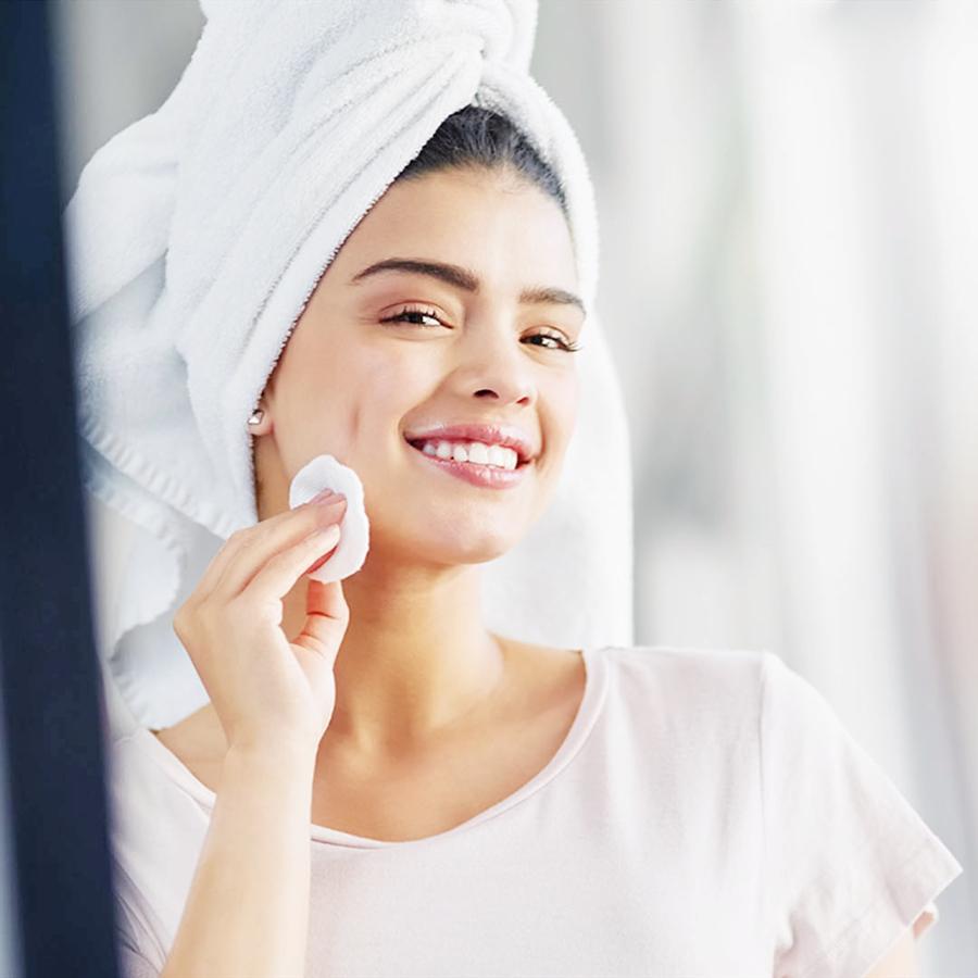 12 kusů omyvatelných kulatých opakovaně použitelných bambusových odličovacích tamponů Čistící tampon na obličej Bavlněný odličovací tampon