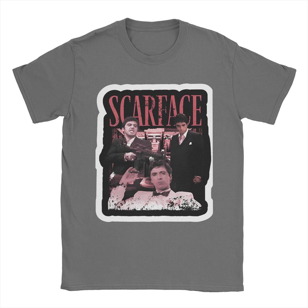 Mens Womens Scarface T Shirt Cotton Print T-Shirt  Clothing Outfits