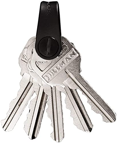 

KeySmart Mini - Compact Key Holder, Organizes 5 Keys and Car Key Fobs, Expandable Key Ring
