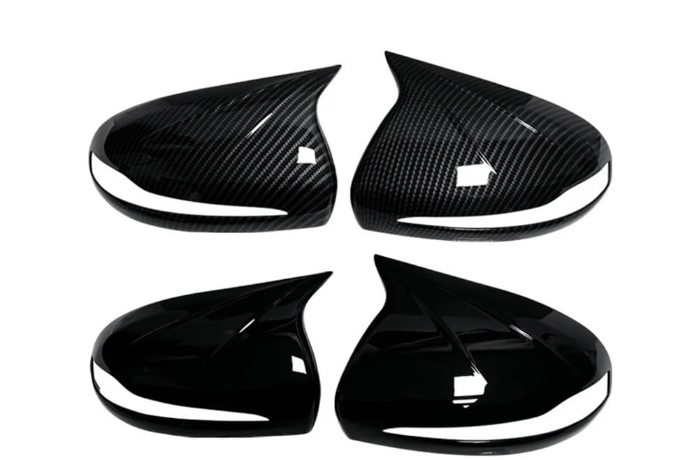 SRMVRNKNNK Rear View Mirror Cover Replacement for Mercedes-Benz CSE GLC G-Class AMG W205 2014-2019 LHD(Carbon Look)
