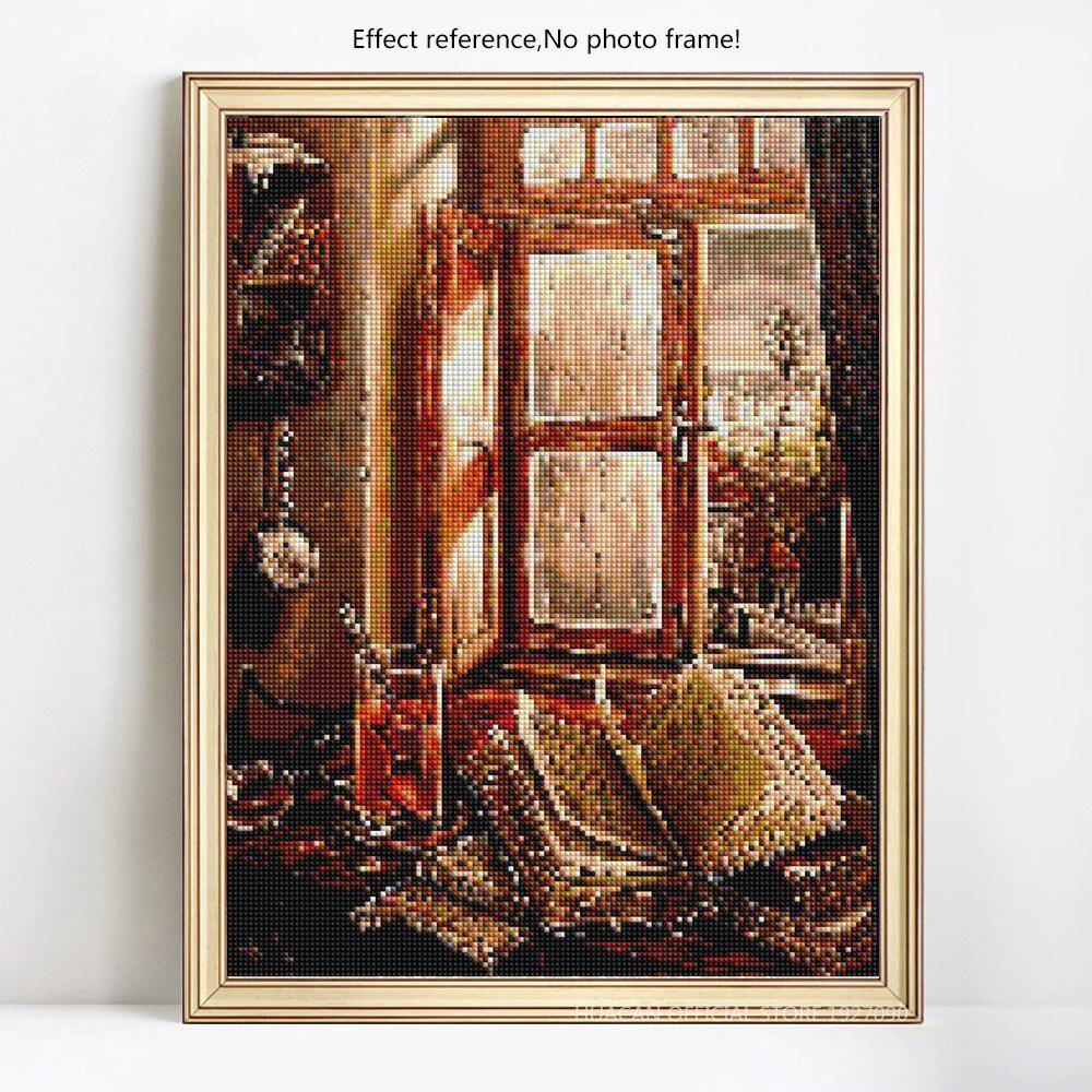 Diamond Embroidery Scenery Diamond Painting Full Round Arrival Book Rhinestones Pictures