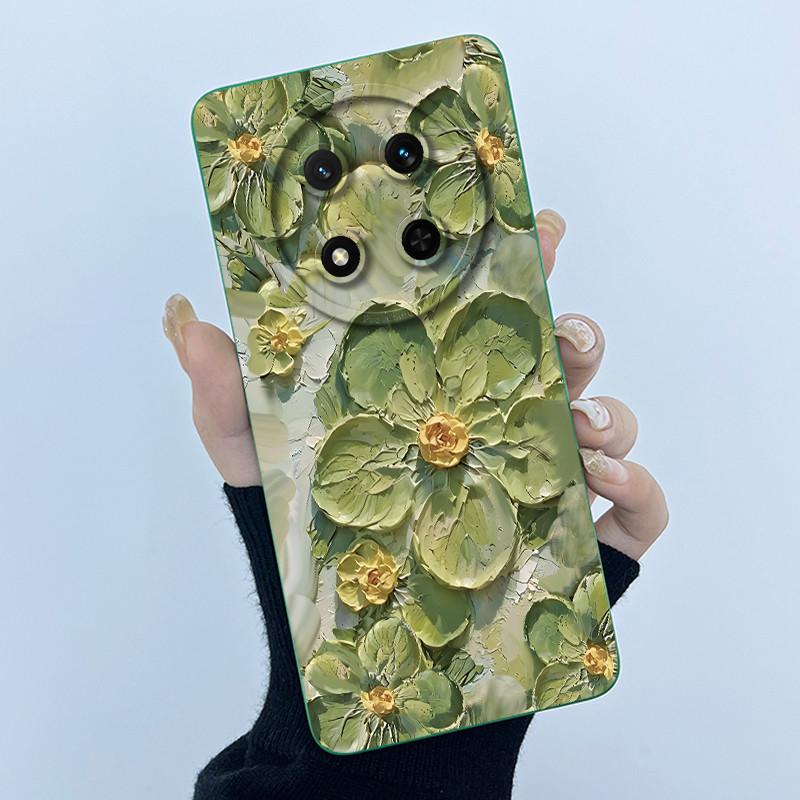 Case For Honor X9c 5G Honor Magic 7 Lite 5G Cute Panda Sweet Girls Cats Protective Liquid Silicone Soft TPU Back Cover Casing