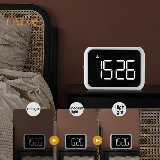 Velký časovač s nočním světlem Přenosné, bateriově napájené magnetické univerzální odpočítávací stopky pro vaření v učebně pečení