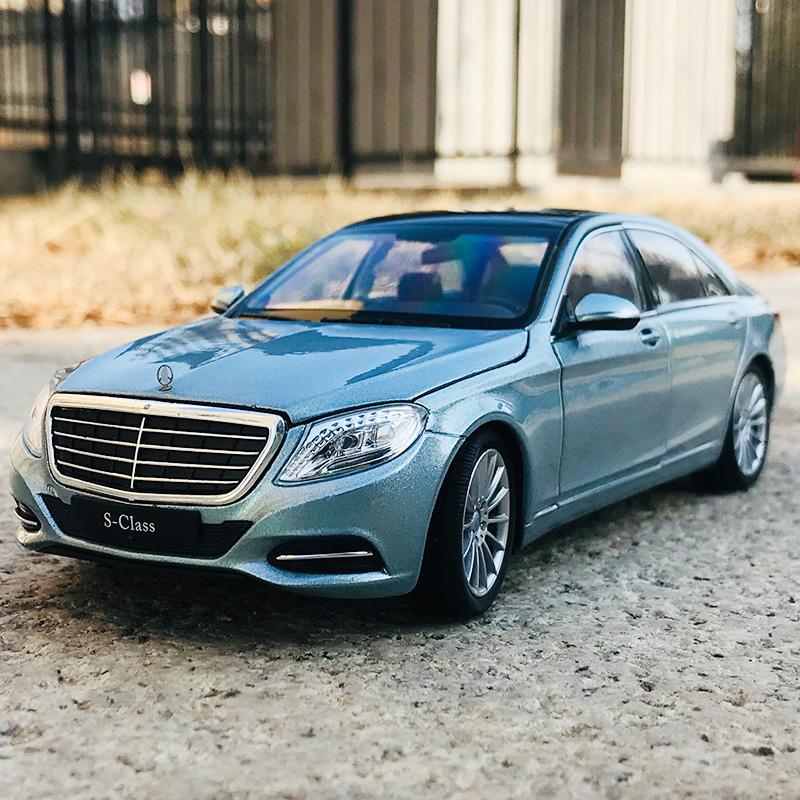 

WELLY 1:24 Mercedes Benz S500 S-Class Alloy Car Diecasts & Toy Vehicles Car Model Miniature Scale Model Car Toy For Children