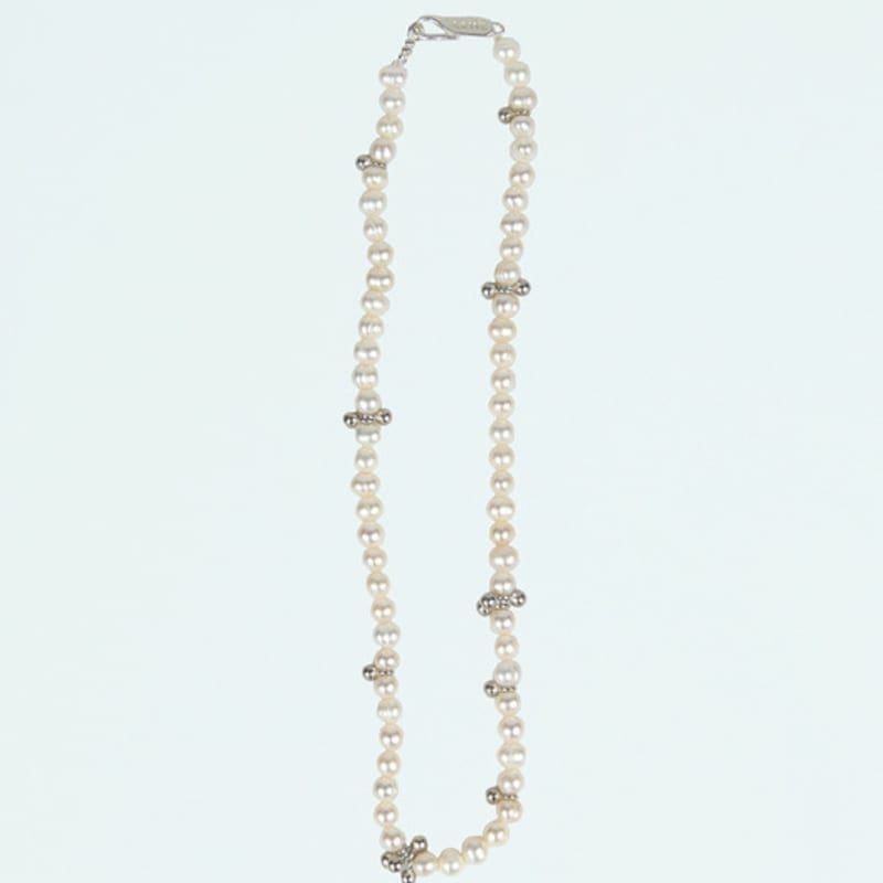Lowool Dew Pearl Silver Necklace