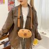 Large Capacity Panda Capybara 2 in 1 Backpack Animal Plush Capybara Chest Bag  School