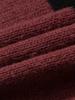 Men's Retro Wool Knitwear: Color Block Striped, Round Neck, Soft & Cozy, Loose Fit, Autumn/Winter Edition.