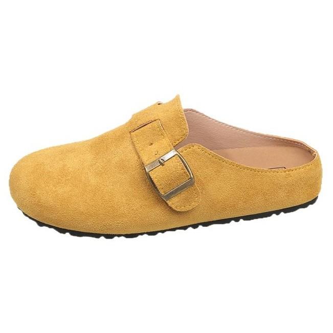 Inner Heightening Bag Head Half Drag Women's Summer New Retro Outer Wear Boken Half Tray Shoes One Pedal Lazy Sandals