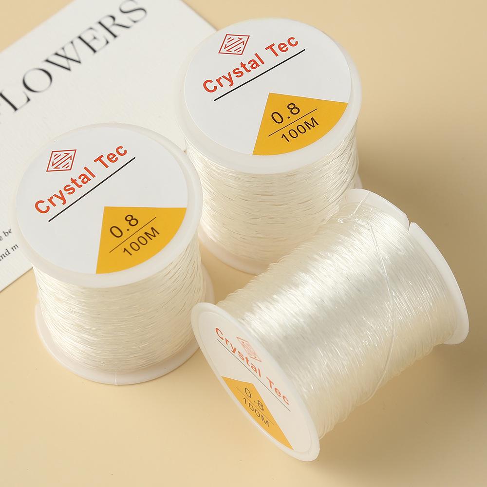 Crystal Clear Elastic Beading Wire - 80m