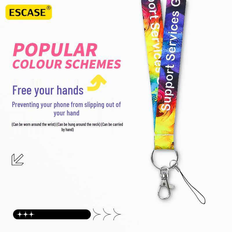 ESCASE Universal Silicone Neck Lanyard