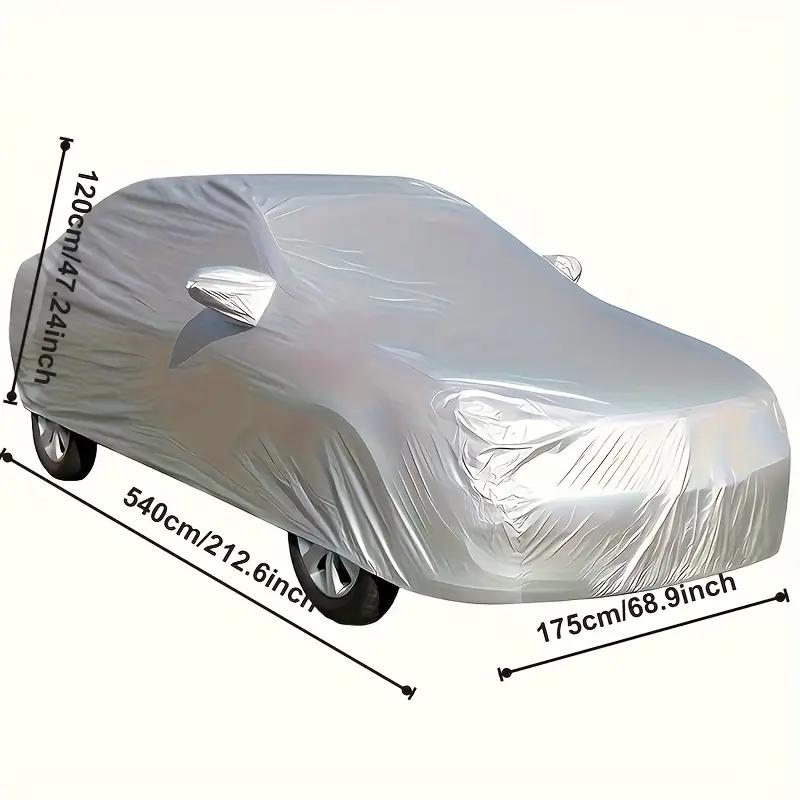 Haine Auto Generale Husă Parasolar Monostrat PEVA pentru Utilizare Auto Impermeabilă Rezistentă la Ploaie Protecție Solară Husă Auto