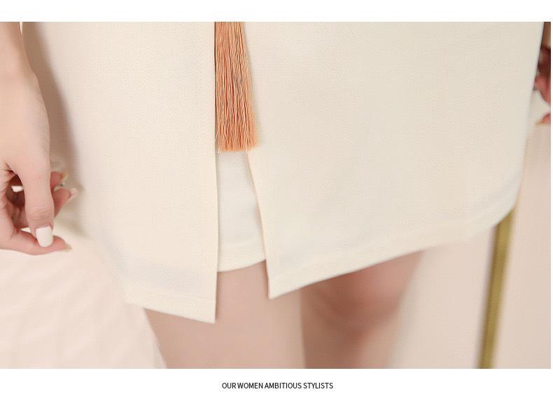 Women's Spa Technician Short-Skirt Uniform for Foot Bath and Massage