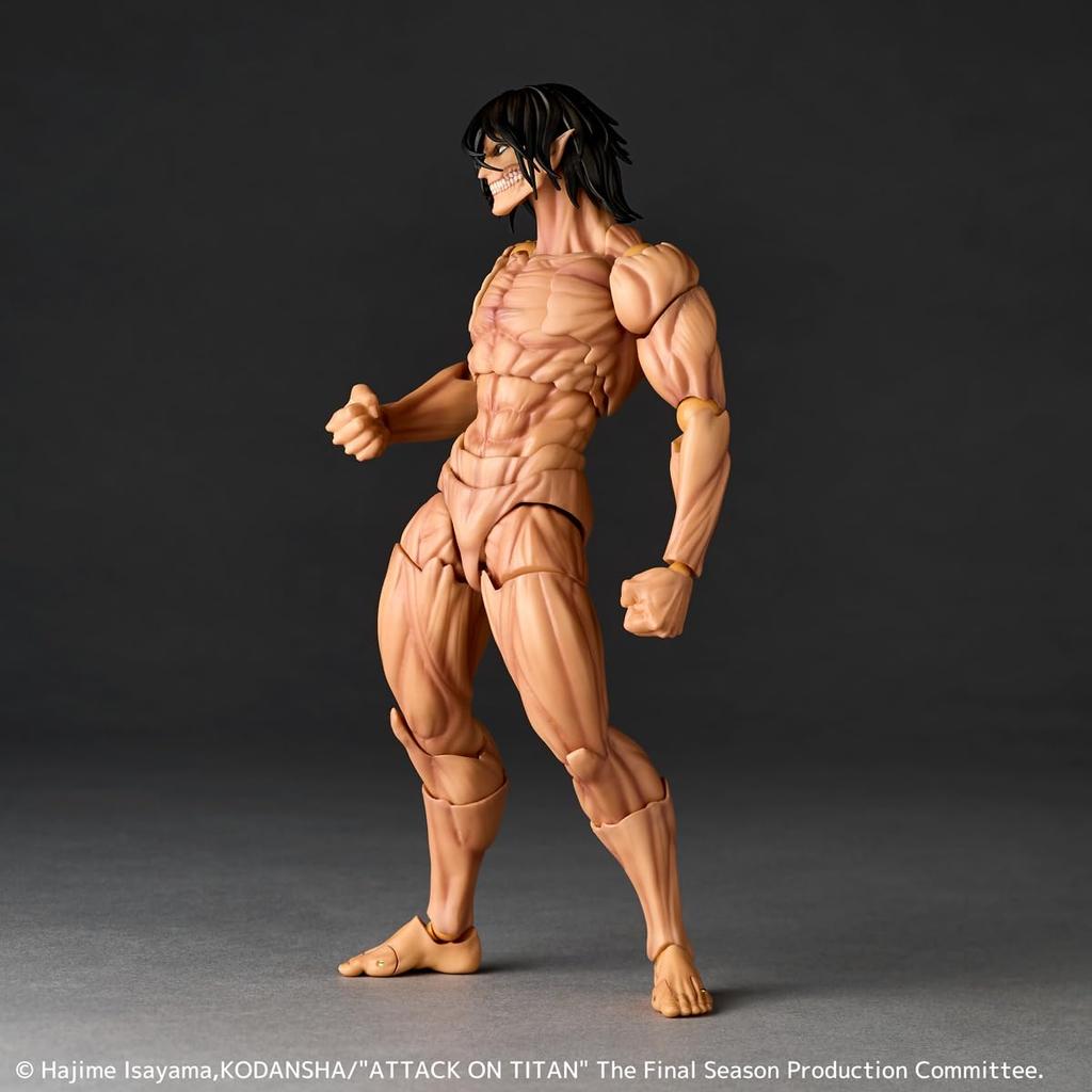 Kaiyodo Revoltech Amazing Yamaguchi Attack on Titan Eren Yeager Action Figure