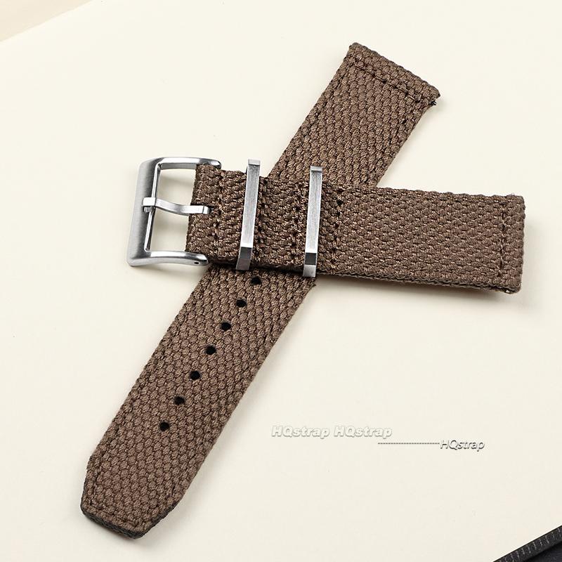 

20mm 22mm Cotton Nylon Watchband for Casio Men Military Sport Strap Woven Canvas Fabric Band for Seiko Quick Release Bracelet 20mm