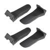 uxcell Tire Changer Tool Tire Changer Clamp Cover Protector Right Angle Accessory Black 4pcs