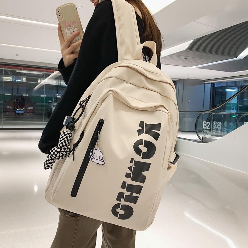 Lässiger japanischer Rucksack mit großem Fassungsvermögen für Herren, Arbeitskleidung, Nische, Mittelschüler-Rucksack, amerikanischer Campus-Studenten-Schulrucksack für Damen