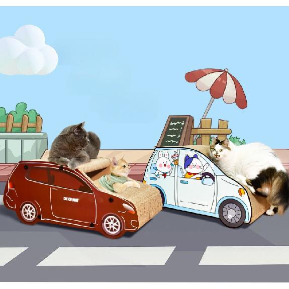 

Внедорожник в форме автомобиля, кошачье гнездо, гофрированная бумага для кошек, когтеточка для кошек, шлифовальная коготь для кошек, игрушка для кошек, товары для домашних животных