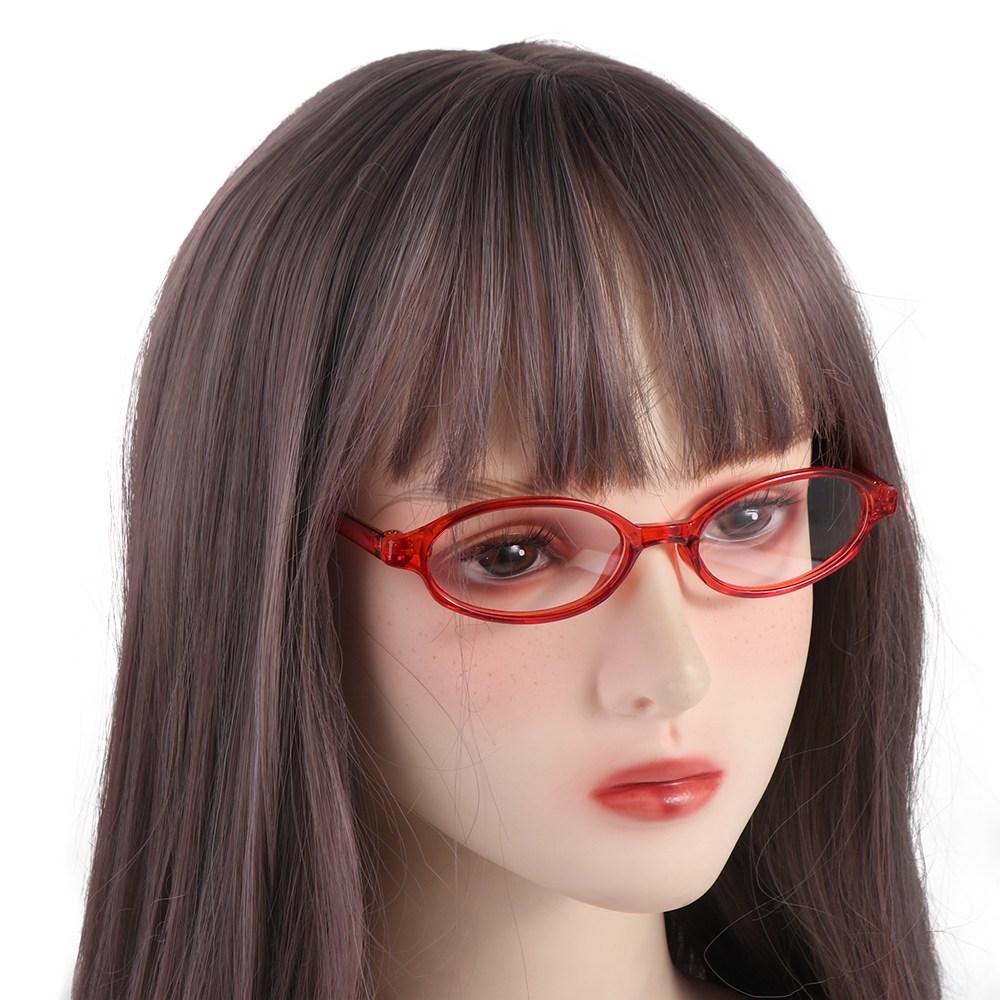 Oval Small Oval Frame Glasses PC Optical Myopia Glasses Vintage Flat Spectacle Glasses  Men