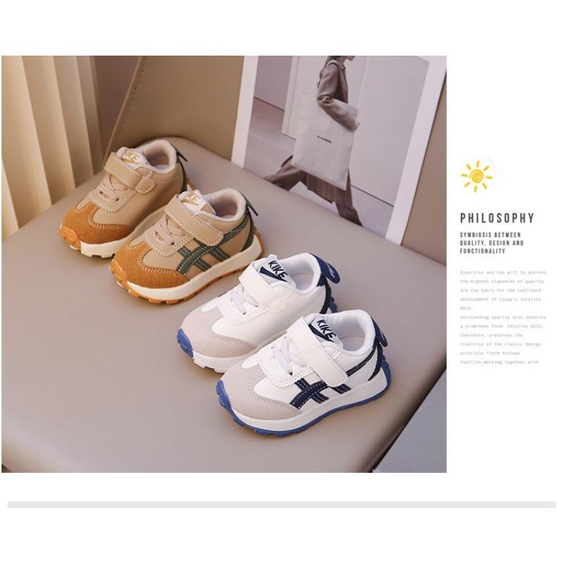 Girls Shoes Children's Sports Shoes Autumn Children's Soft-soled White Shoes Boys' New Waterproof Single Shoes