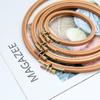 Wooden DIY Household Beech Circle Embroidery Frame Sewing Tool Cross Stitch Hoop Embroidery Hoop