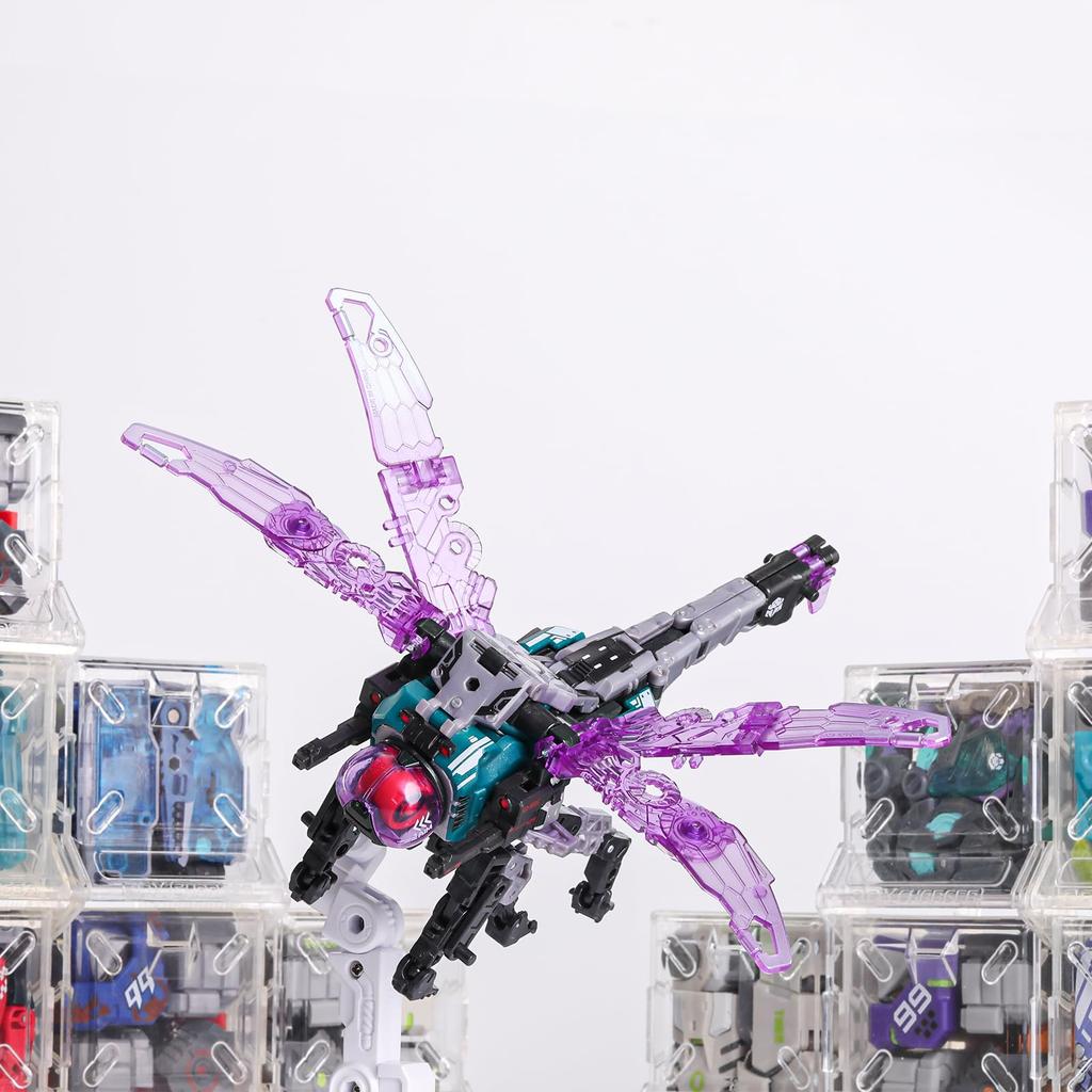 BEASTBOX 52TOYS ONITOPTE Transforming Cube To Highly Articulated Action Transforms Into a Mecha Beast or No Batteries Perfect Gift for and Collectors