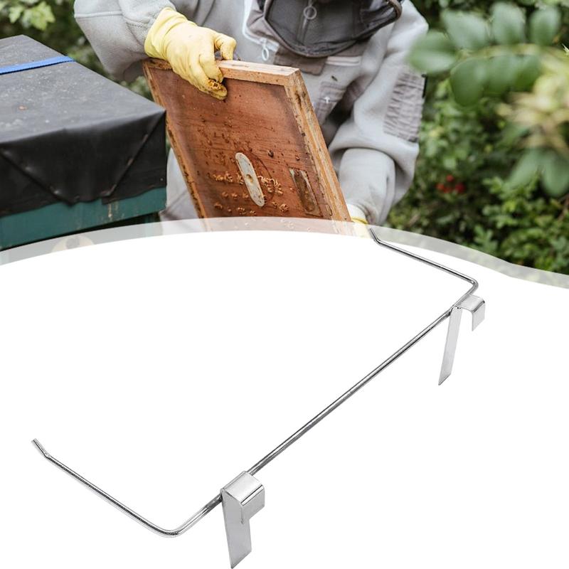 Bee Hive Stand Stable Sturdy Lightweight Stainless Steel Bee Hive Stand Beehive Frame Grip Garden Accessories For Beekeeper