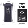 Jun Ding Ying 120L Outdoor Trash Can