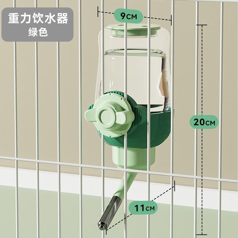 Dog Cage Hanging Water Bottle Pet Large Capacity Candy Color Hanging Cage Water Dispenser Dog Cat Automatic Feeder Accessories