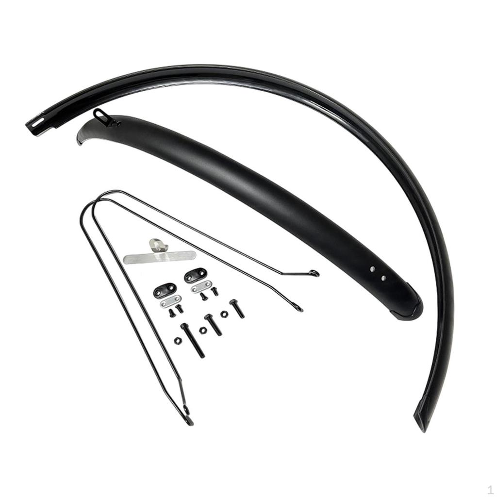 700C Road Bike Mudguard,Narrow Tire Protector,Front Rear Mud Guard Rain Mudguard,Bike Wheel Mudflap