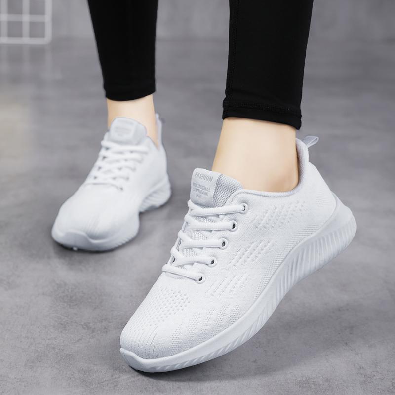 Dámské ultralehké, velké velikosti, prodyšné, síťované, outdoorové boty, jaro/podzim, velikost 35-41