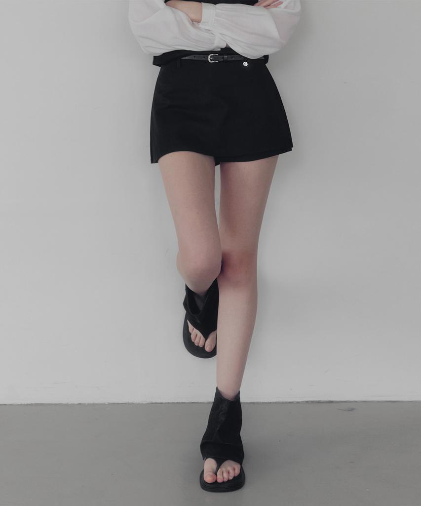 Teuwi Recon Basic Mini Skirt Shorts (Belt Set)