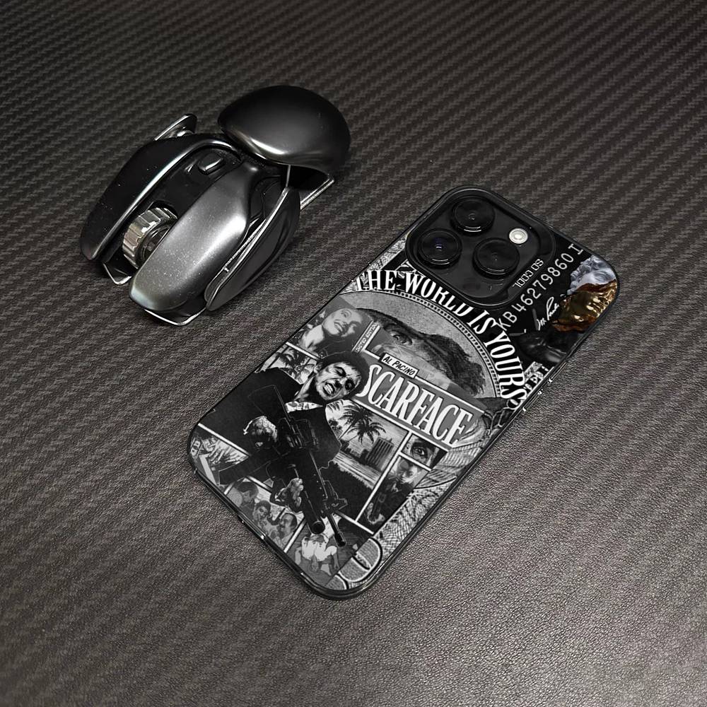 

Film Scarface Tony Montana Color Phone Case For IPhone 17 16 15 14 13 12 11 Pro Max Plus Pro Shell iPhone 16