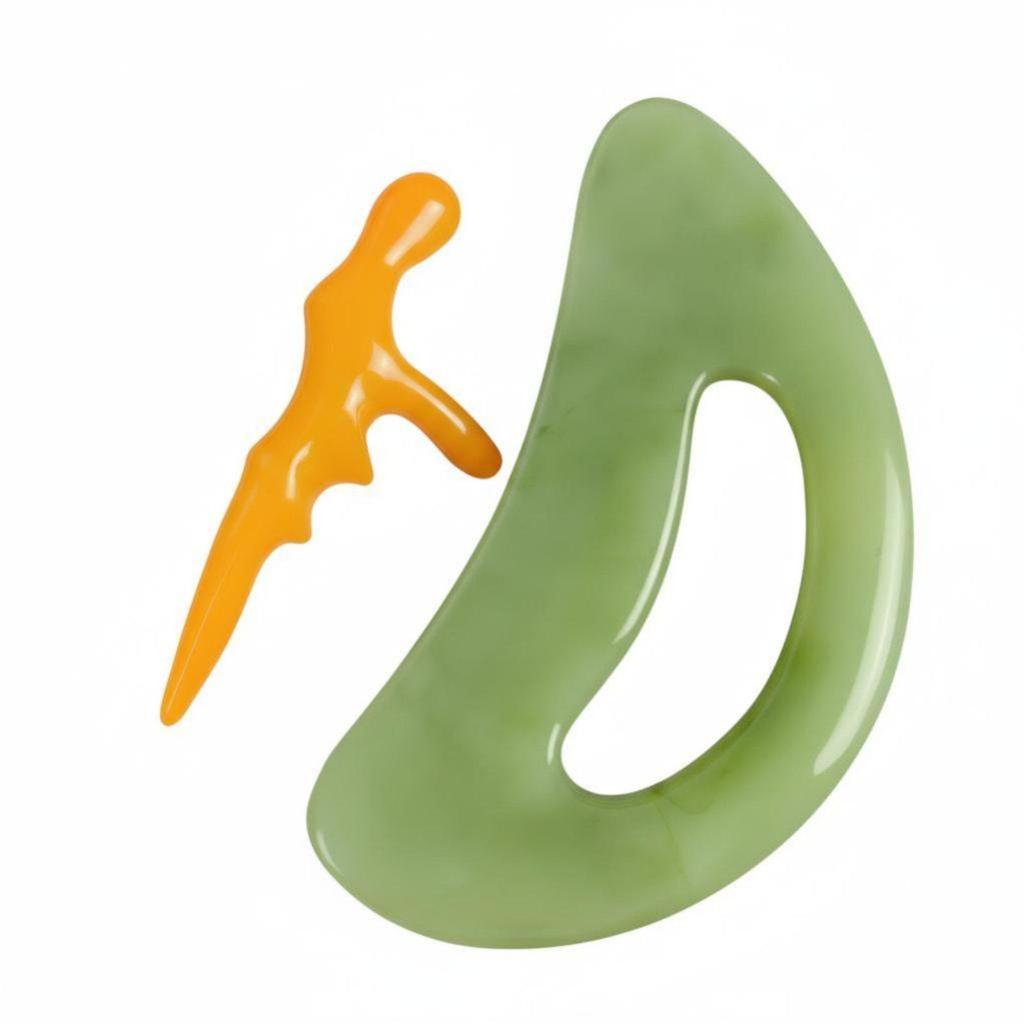 Gua Sha board for neck massage