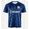 Домашня та виїзна футболка Schalke 04 сезону 2026-27 з 3D цифровим принтом, Зручна