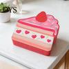 Multi-purpose Kitchen Sink Scrubber Double-Sided Cellulose Scrub Sponges, Cute Dessert Patterns Non-Scratch Wood Pulp Honeycomb Structure Sponge,