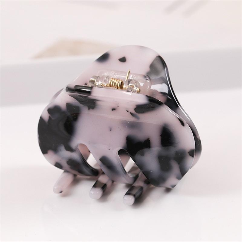 Fashion Rhombus Acetate Hair Claws Colourful Ponytail Hair Accessories Acetic Claw Clips For Women Or Girls